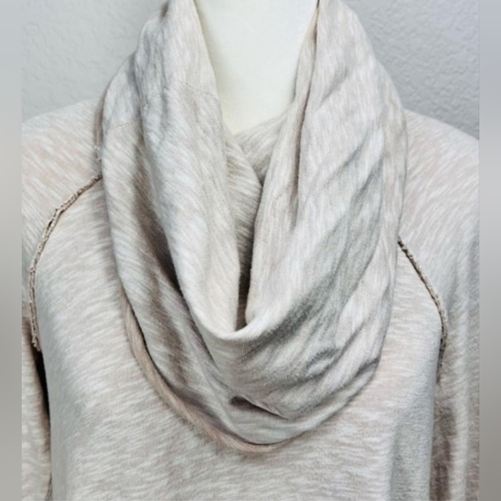 FREE PEOPLE BEACH Cocoon Cowl Neck Two Body Pullover Top - Picture 5 of 8